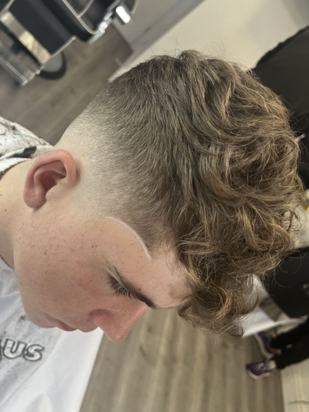 Modern Taper haircut result